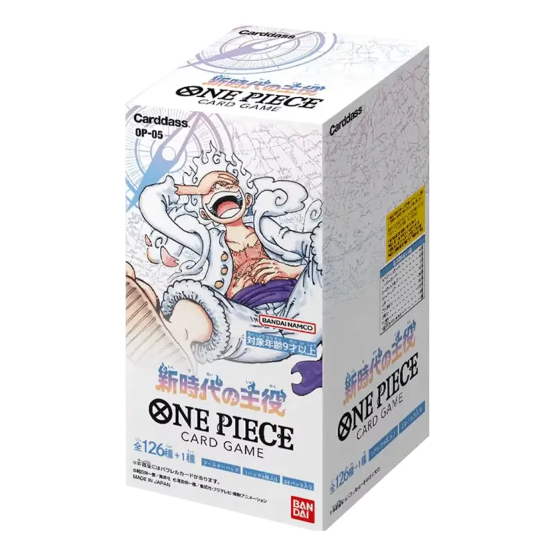 One Piece | Awakening of the New Era Japanese Booster Box – OP05 | 24 Packs | 144 Cards
