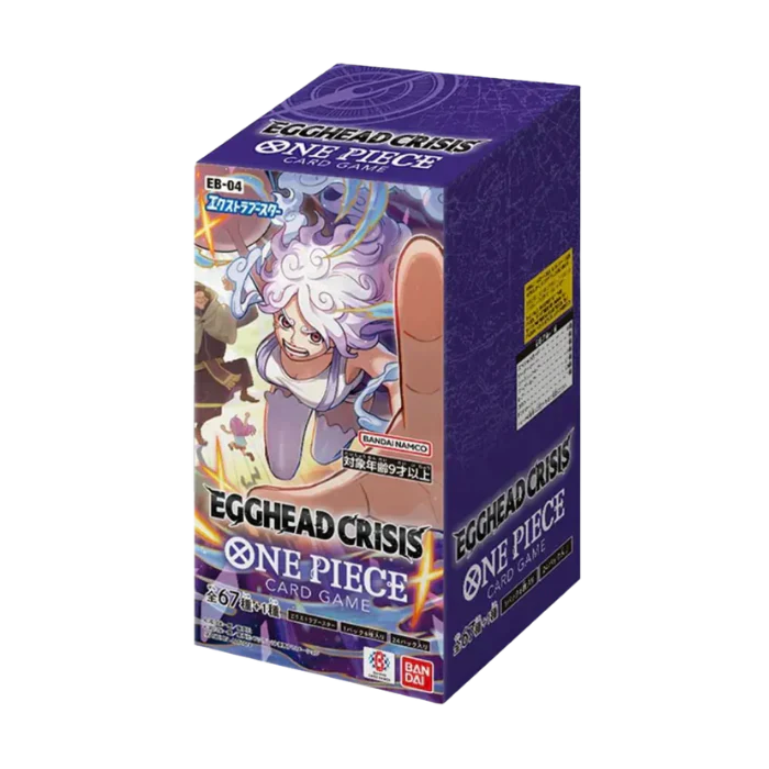 One Piece | Egghead Crisis Japanese Booster Box – EB04 | 24 Packs | 144 Cards