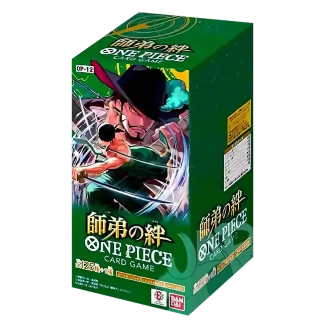 One Piece | Legacy of the Master Japanese Booster Box – OP12 | 24 Packs | 144 Cards