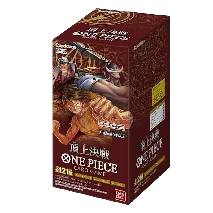 One Piece | Paramount War Japanese Booster Box – OP02 | 24 Packs | 144 Cards