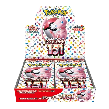 Pokémon 151 Booster Box – Japanese | Scarlet & Violet sv2a