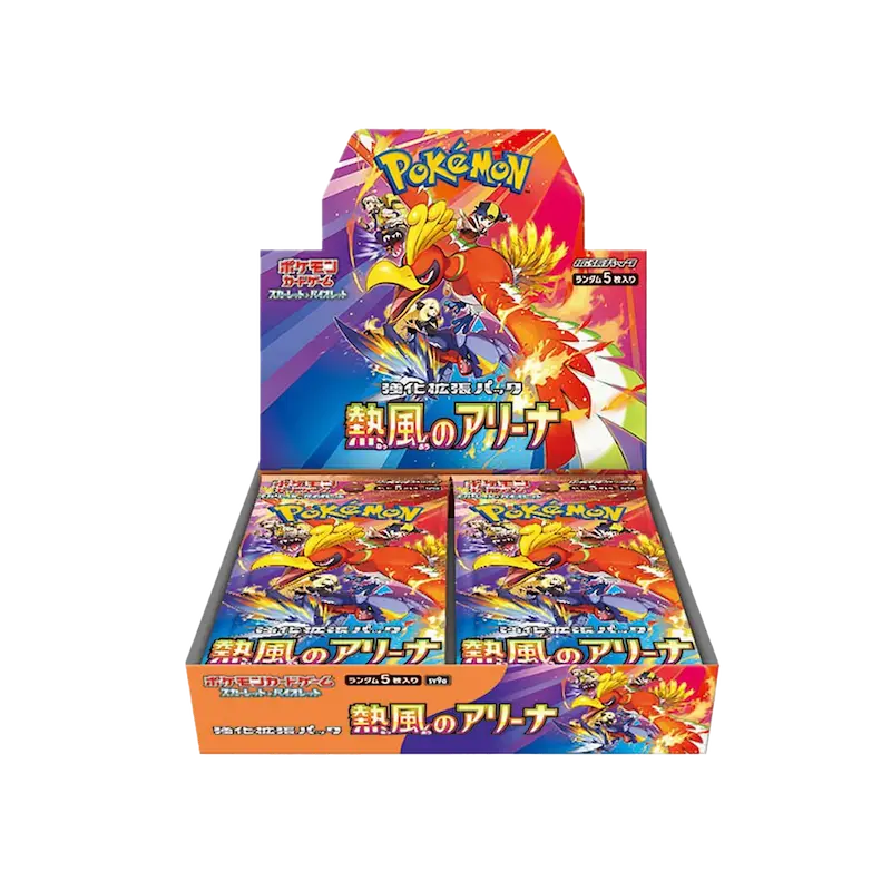 Heat Wave Arena Booster Box – Japanese | Pokémon Scarlet & Violet