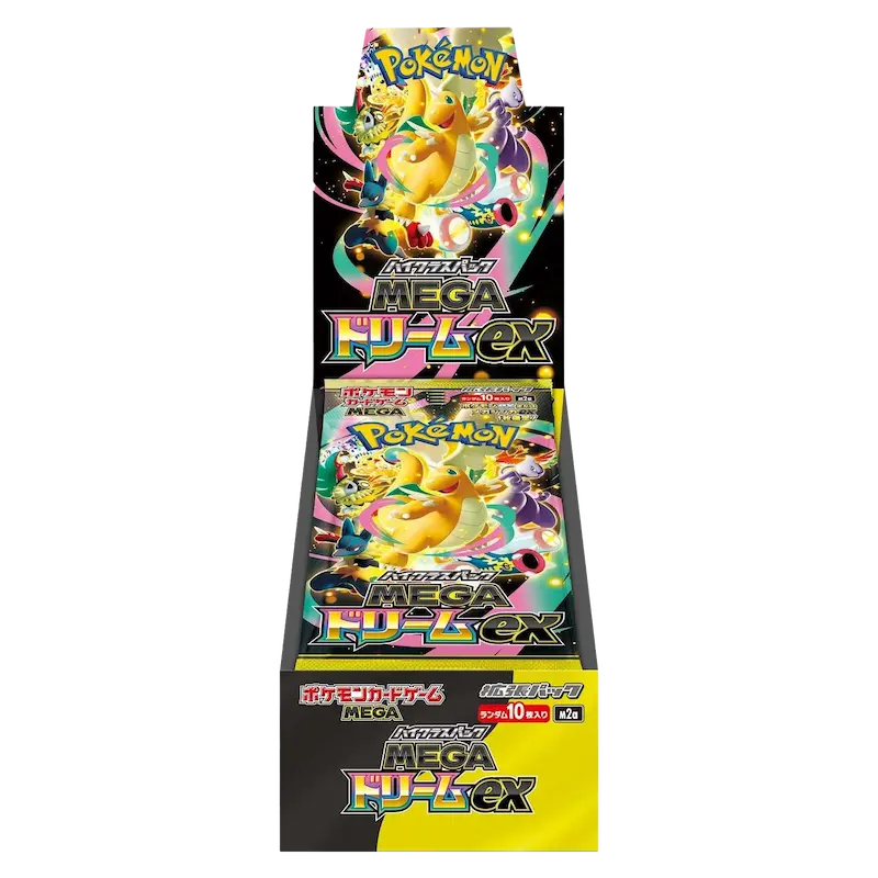 Mega Dream Booster Box – Japanese | Pokémon Mega Evolution High Class Box