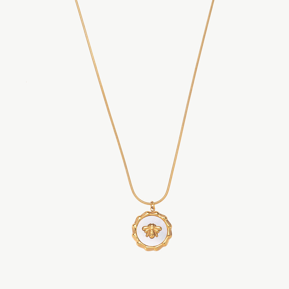 Bee Pendant Necklace