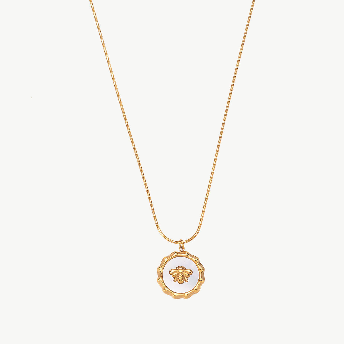 Bee Pendant Necklace