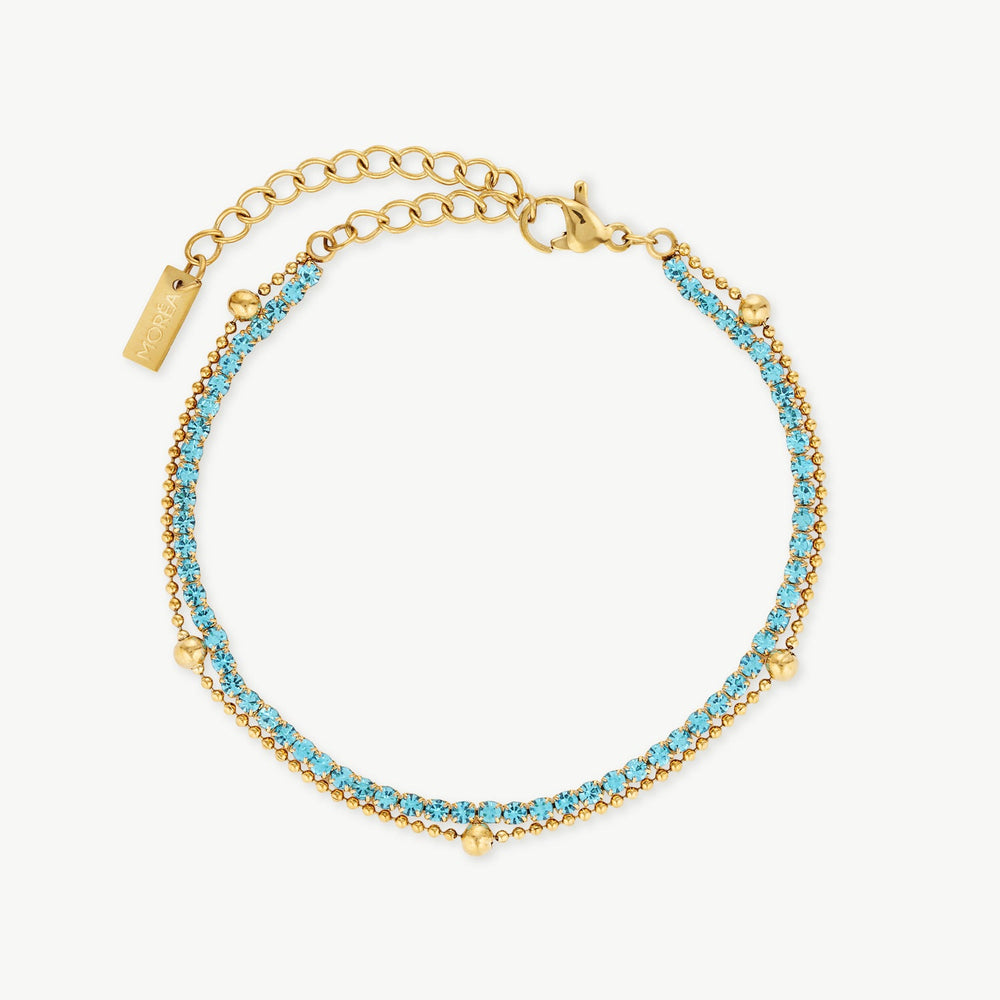 Blue Crystal Bracelet