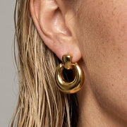 Chunky Hoop Earrings