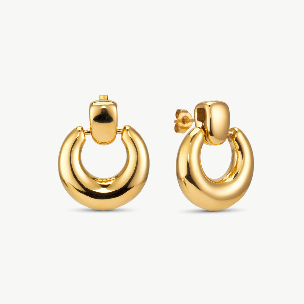 Chunky Hoop Earrings