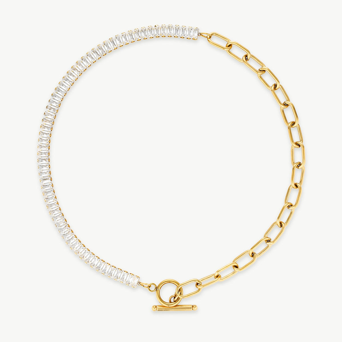 Cubic Zirconia Choker Necklace