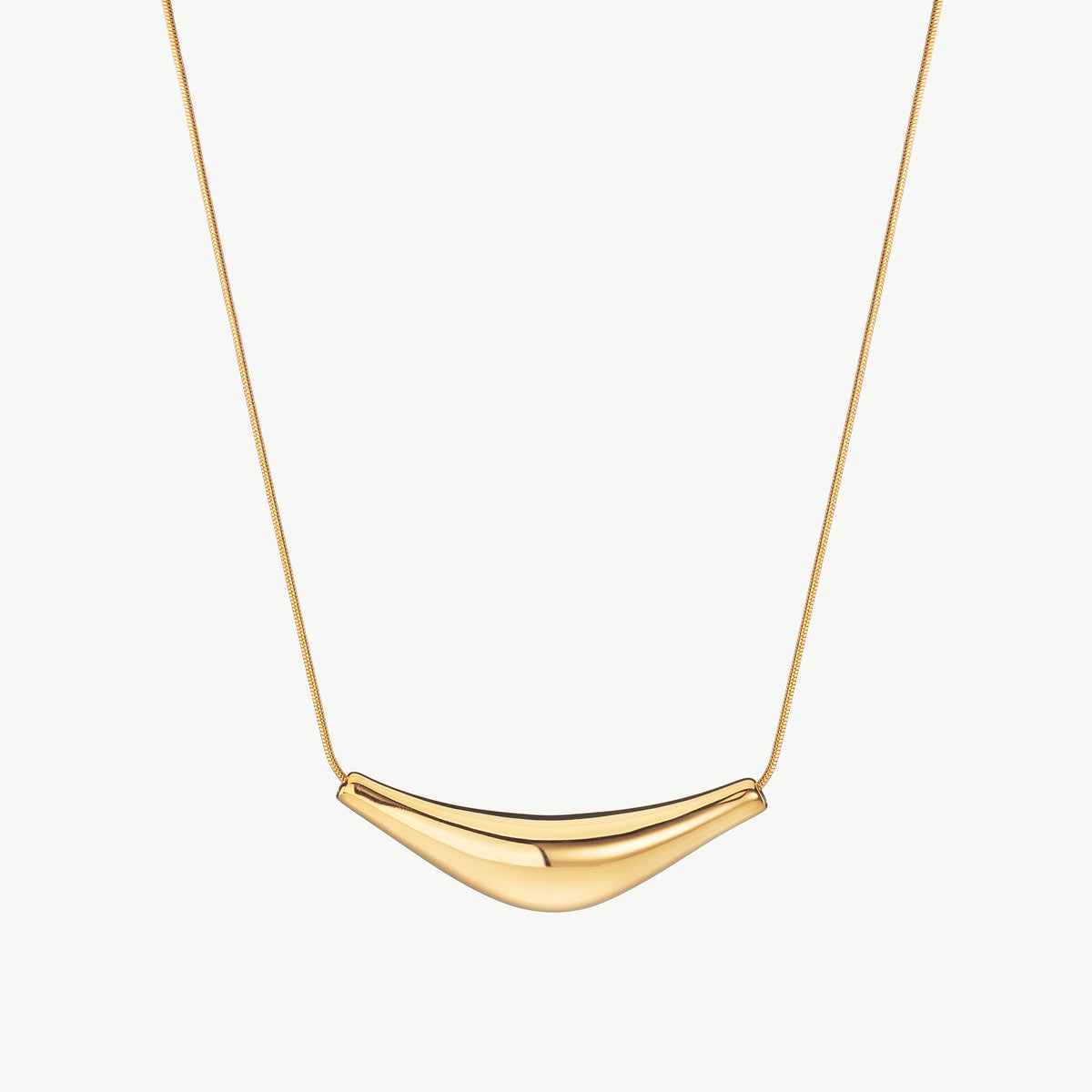 Curved Bar Necklace