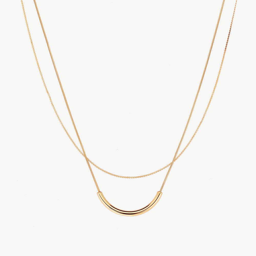 Double Chain Necklace