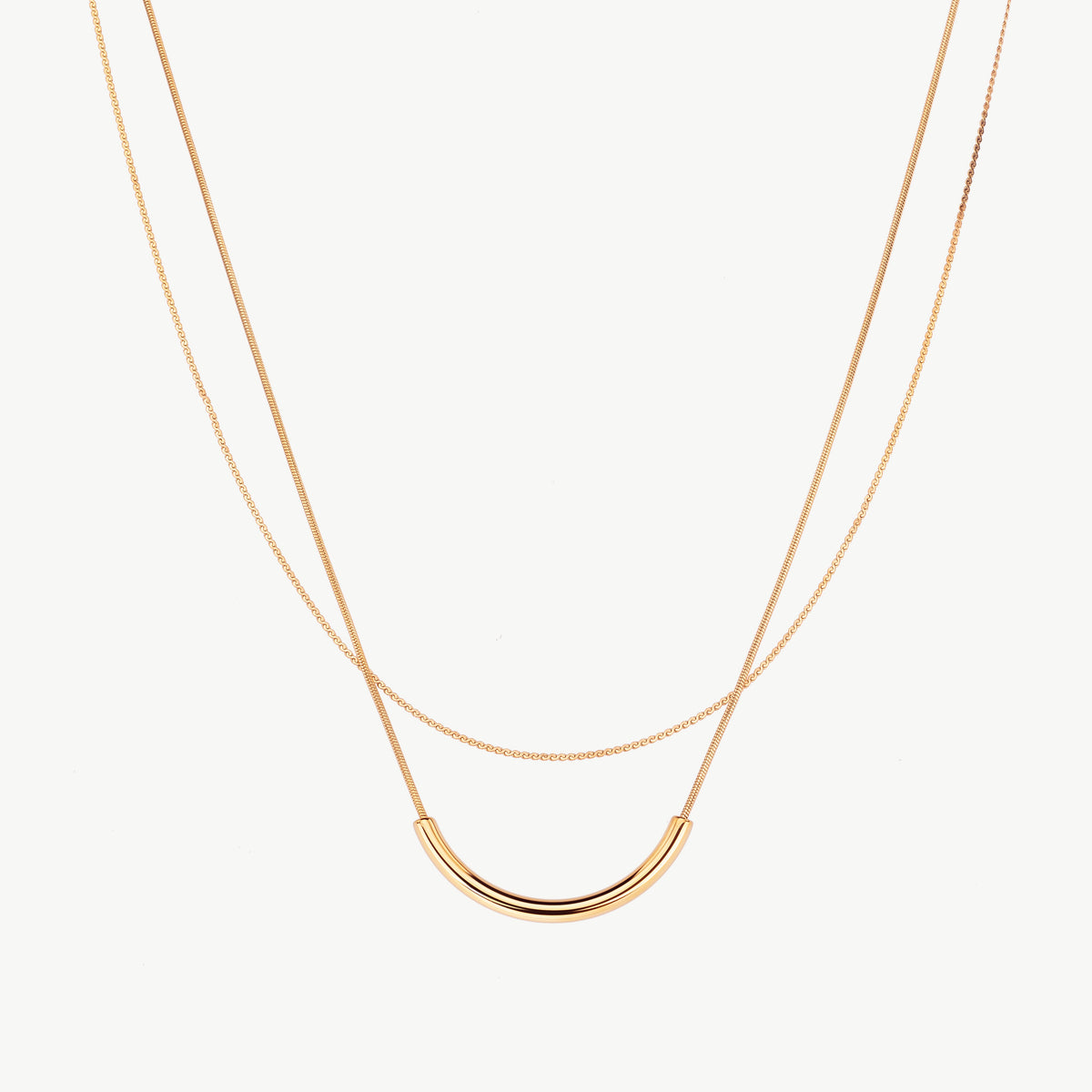 Double Chain Necklace