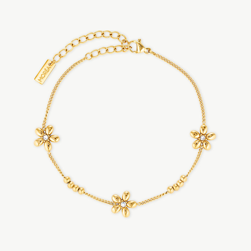 Flower Bead Bracelet