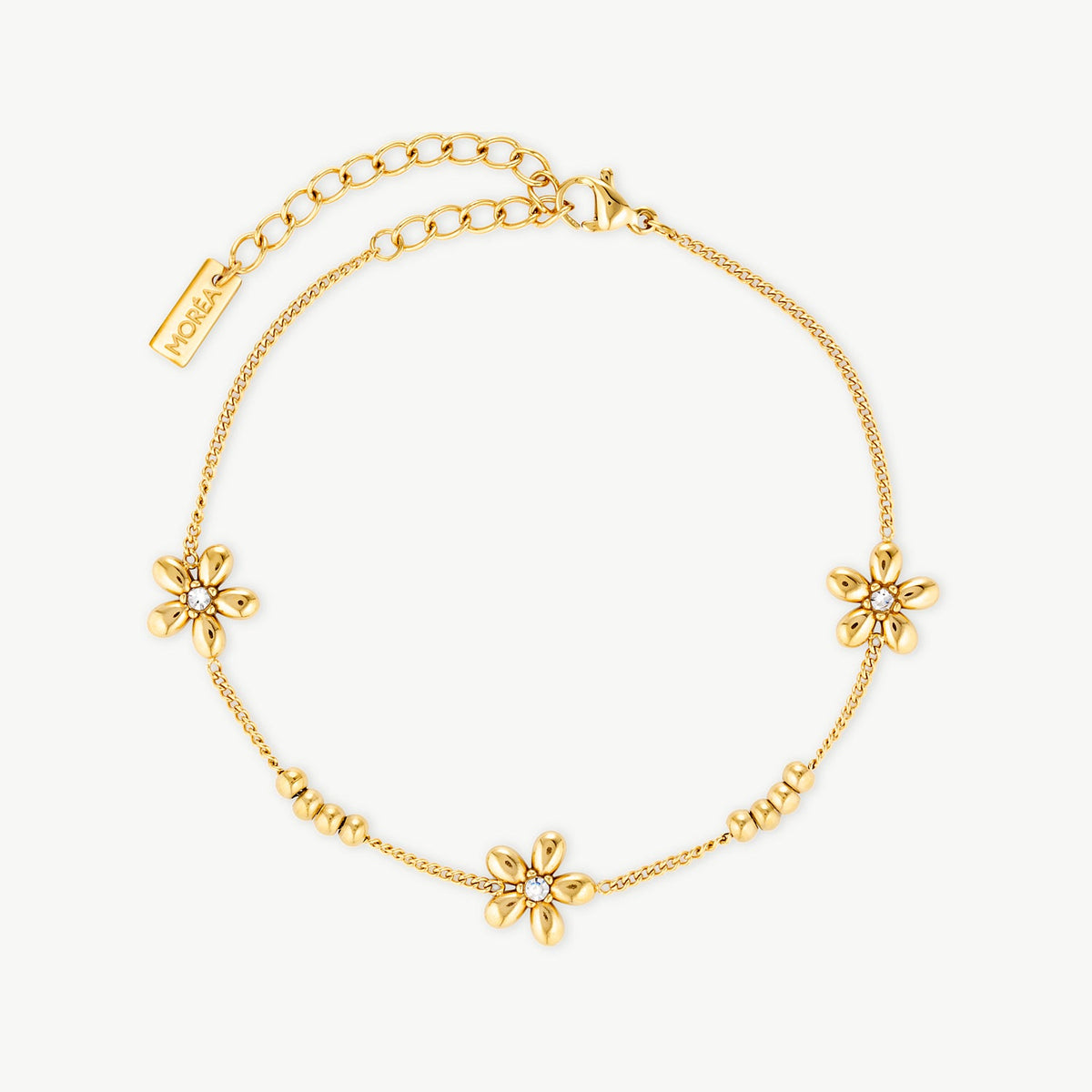 Flower Bead Bracelet