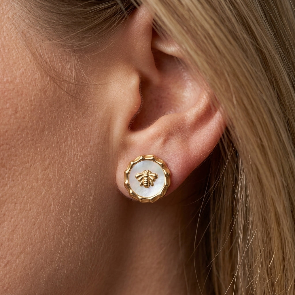 Bee Stud Earrings