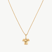 Gold Turtle Necklace