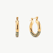 Green Crystal Earrings