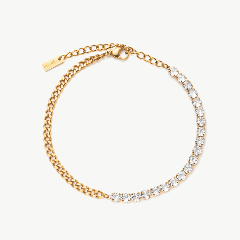 Half Tennis Bracelet