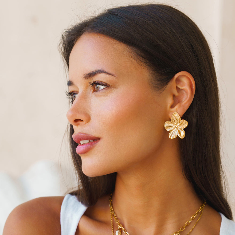 Hibiscus Earrings