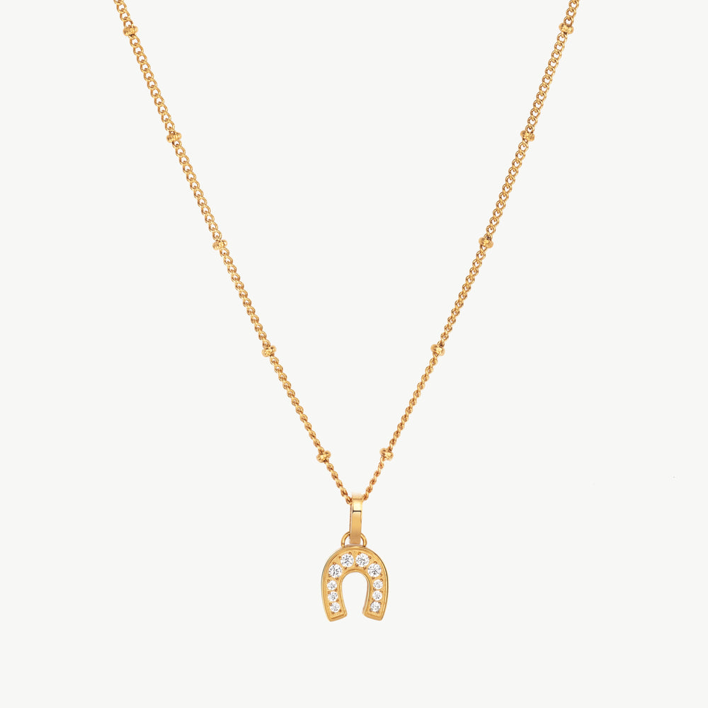 Horseshoe Charm Necklace
