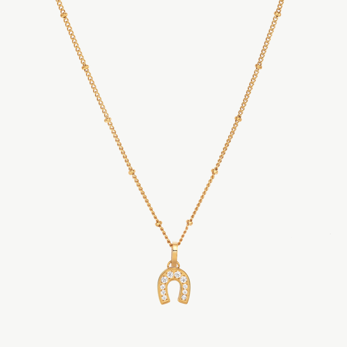 Horseshoe Charm Necklace