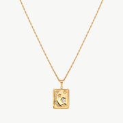Moon And Stars Necklace
