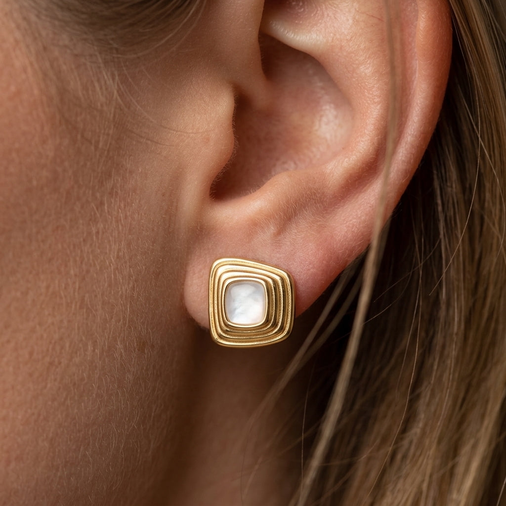 Mother Of Pearl Earrings