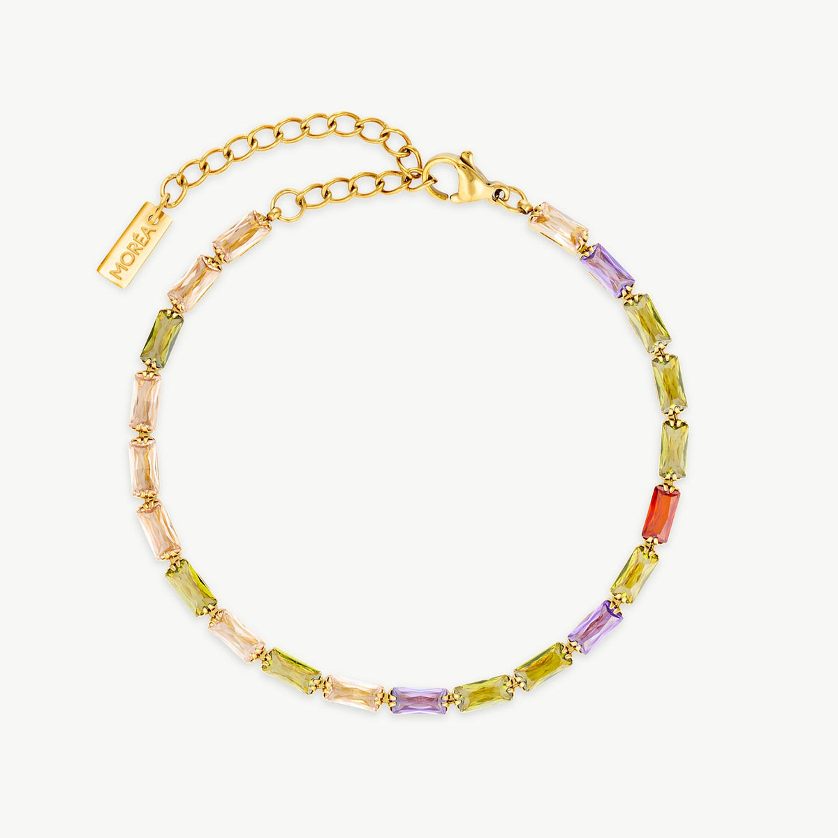 Multi Color Crystal Bracelet