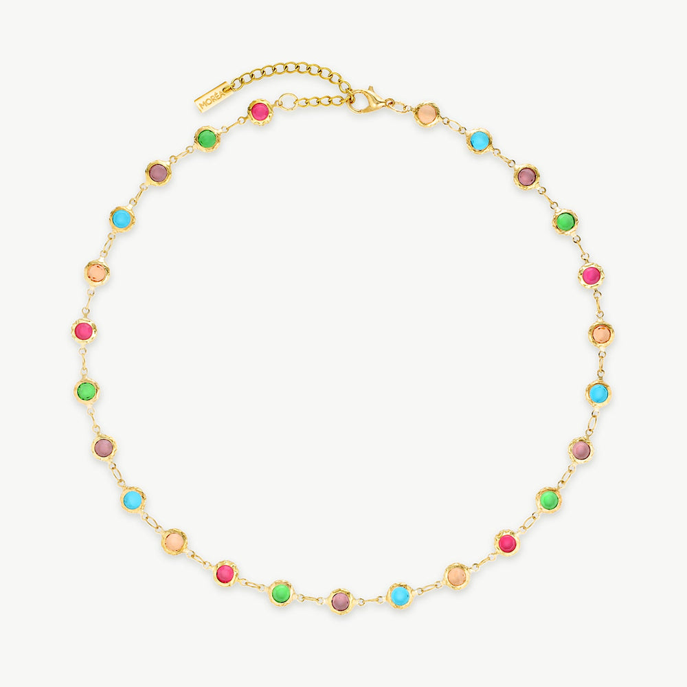 Multicolor Gemstone Necklace