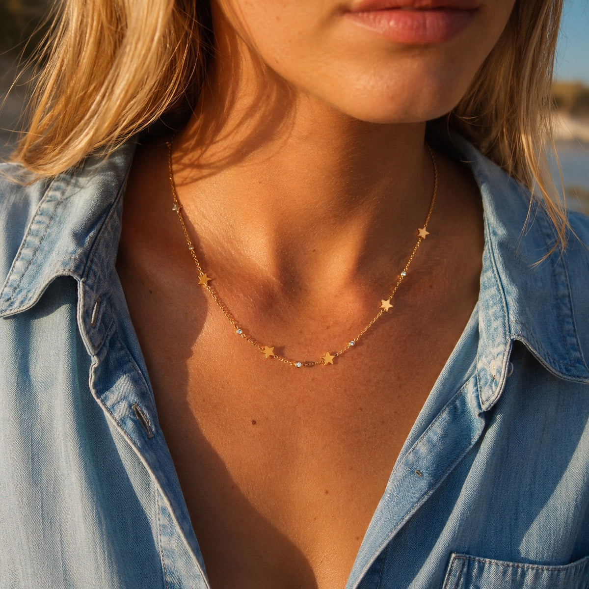 Dainty Star Necklace