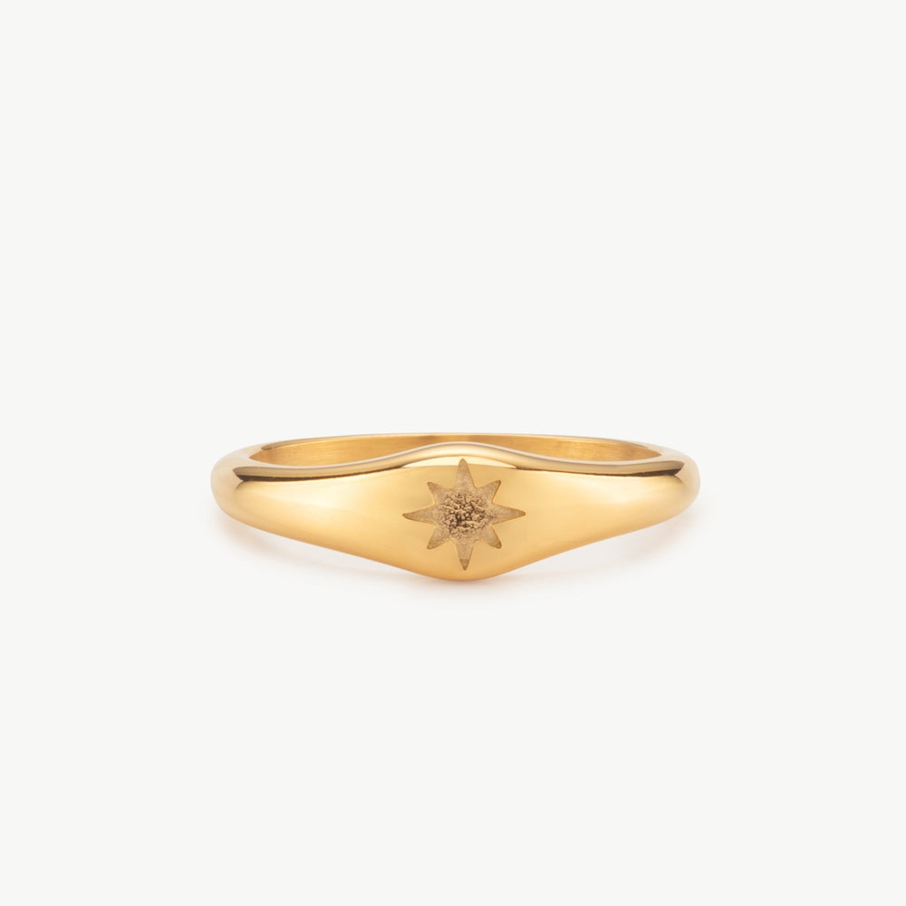 North Star Signet Ring