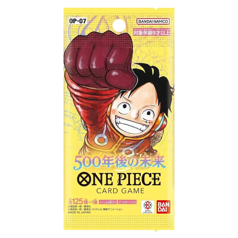 One Piece | 500 Years in the Future Japanese Booster Box – OP07 | 24 Packs | 144 Cards