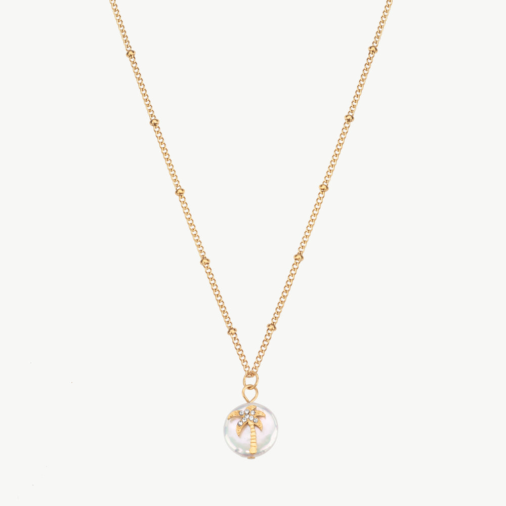 Palm Tree Necklace