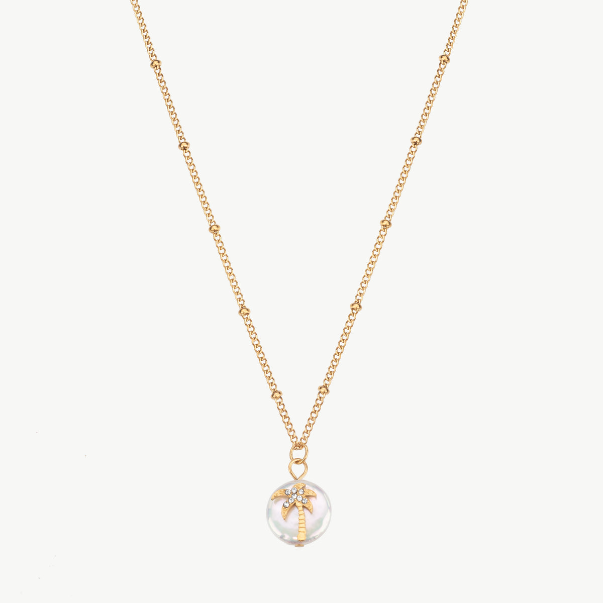 Palm Tree Necklace