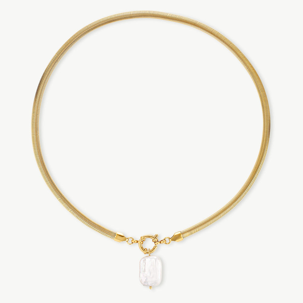 Pearl Pendant Choker