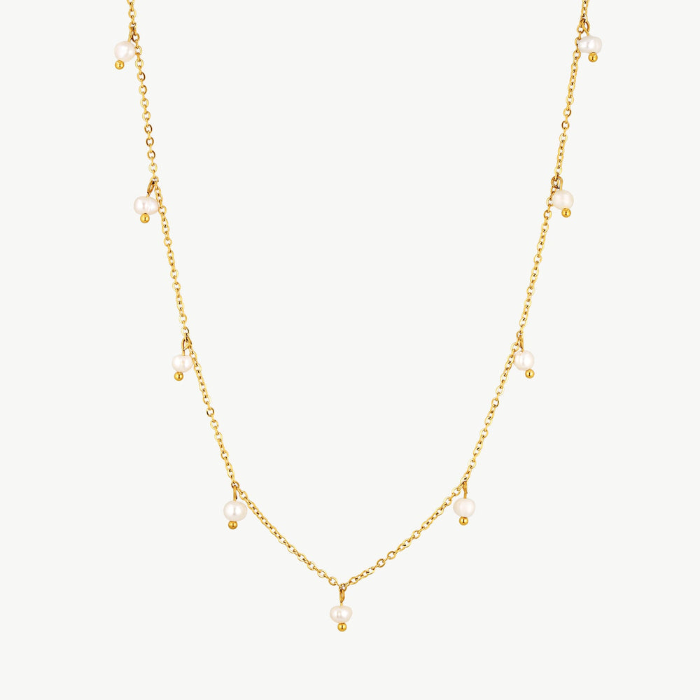 Pearl Station Necklace