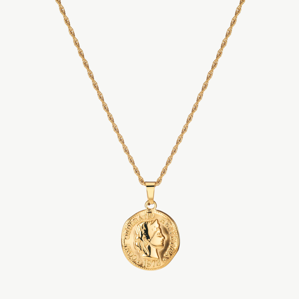 Roman Coin Necklace