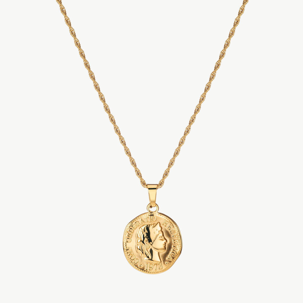 Roman Coin Necklace