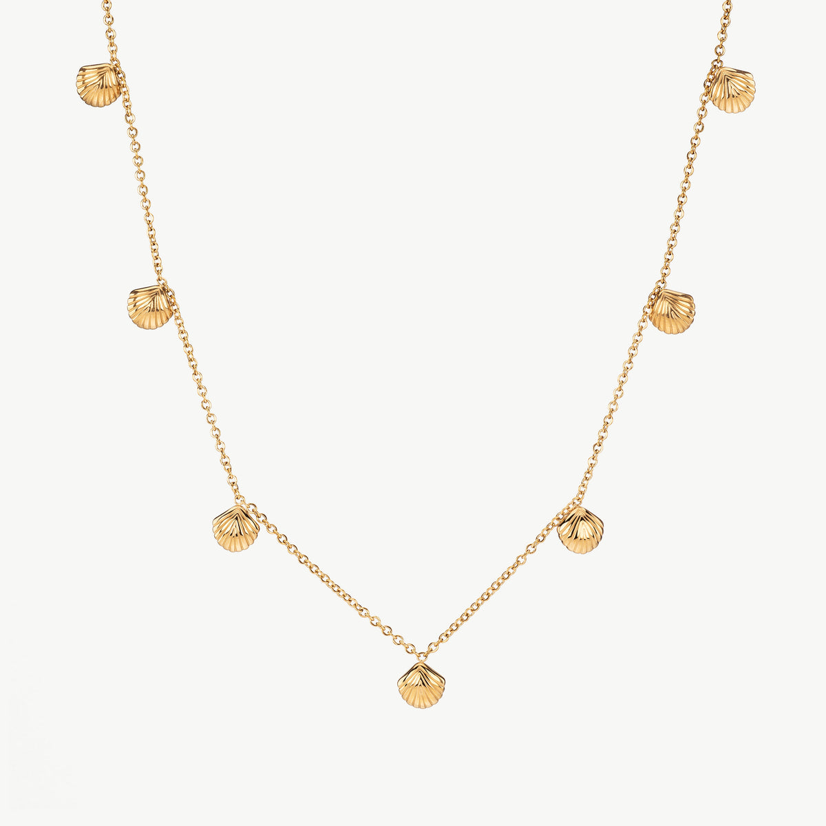 Seashell Charm Necklace