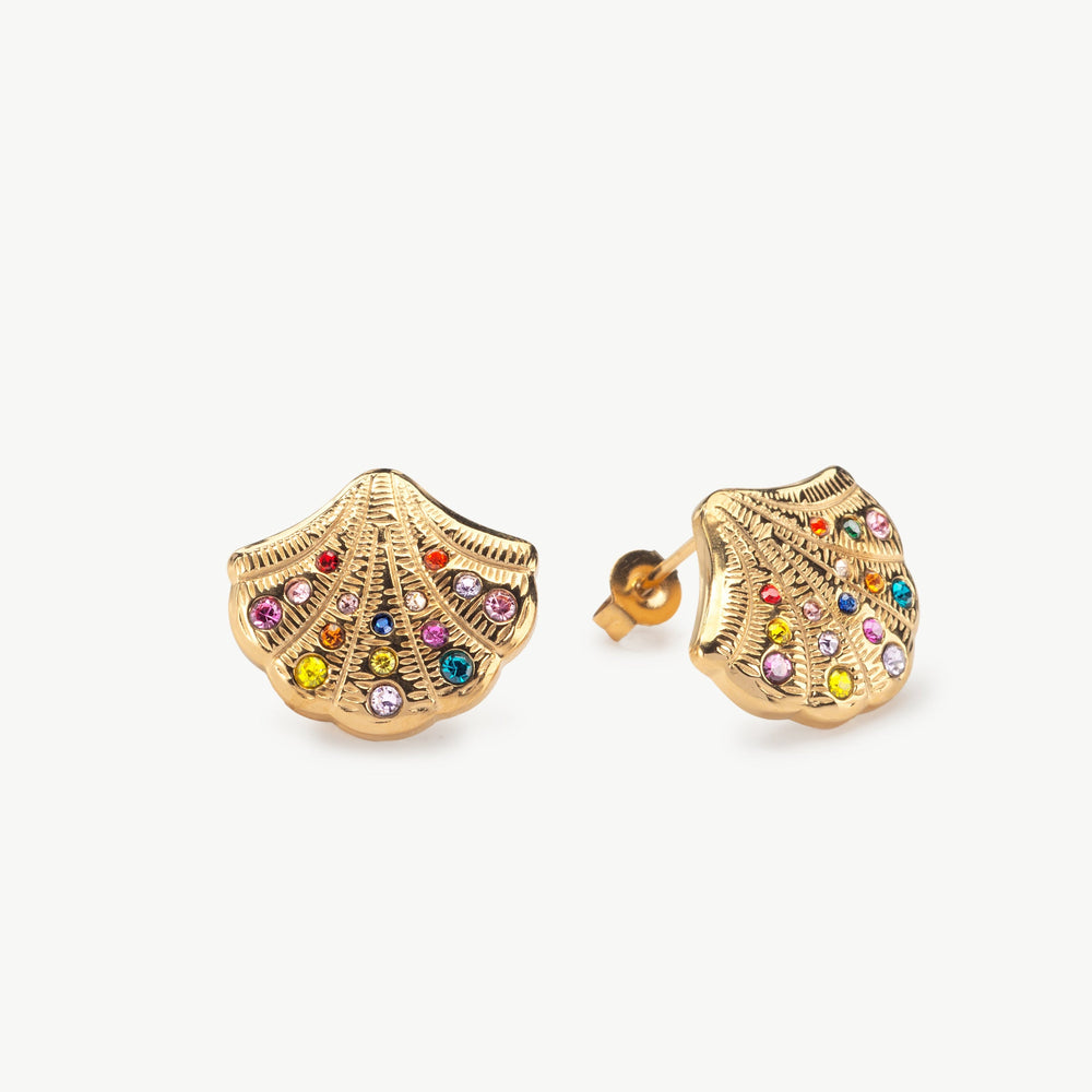 Seashell Stud Earrings