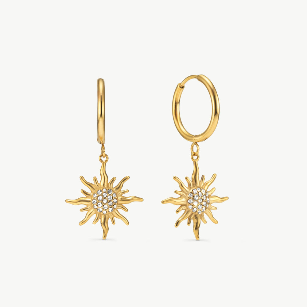 Sun Dangle Earrings