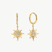 Sun Dangle Earrings