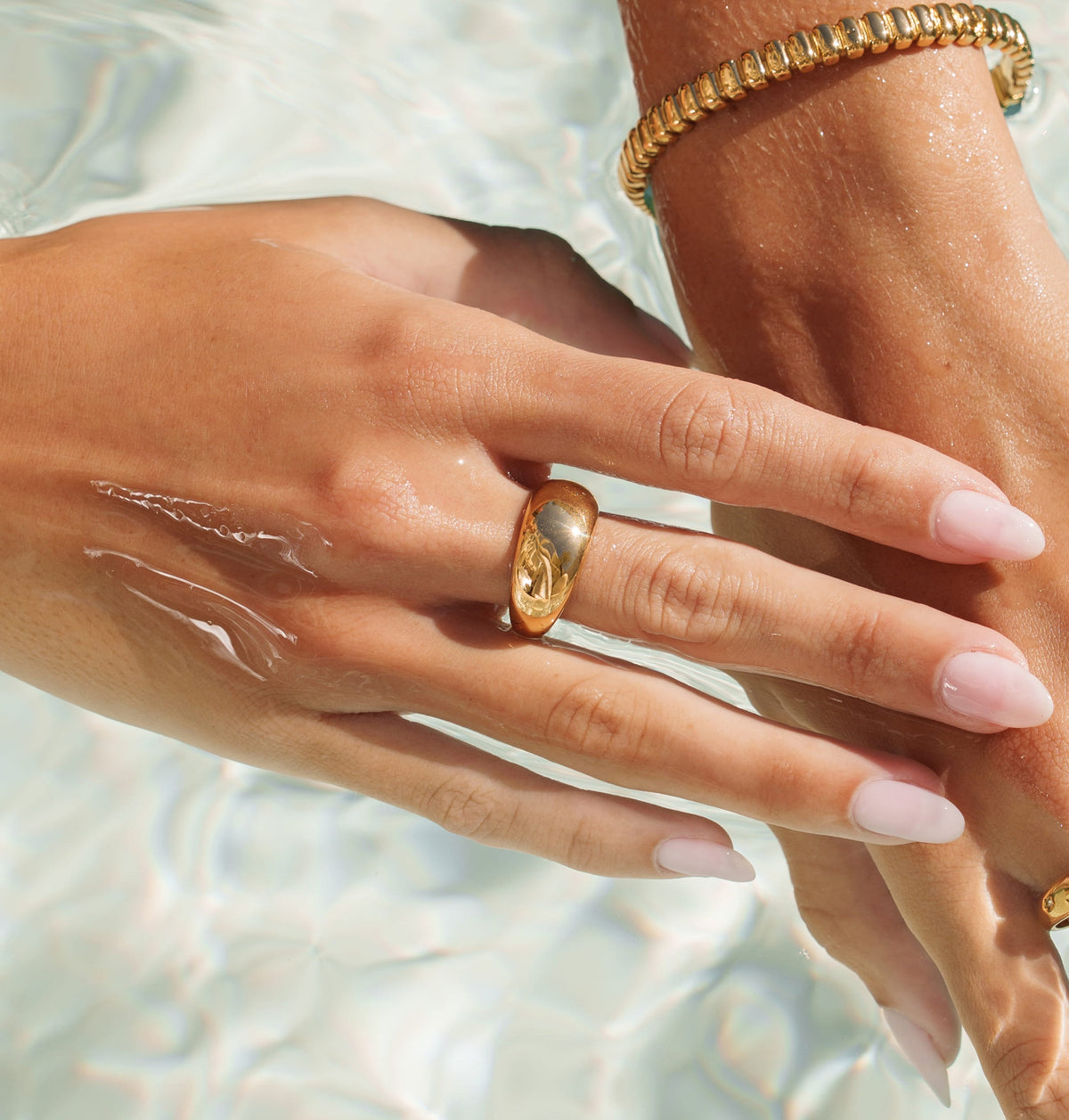 Chunky Gold Ring