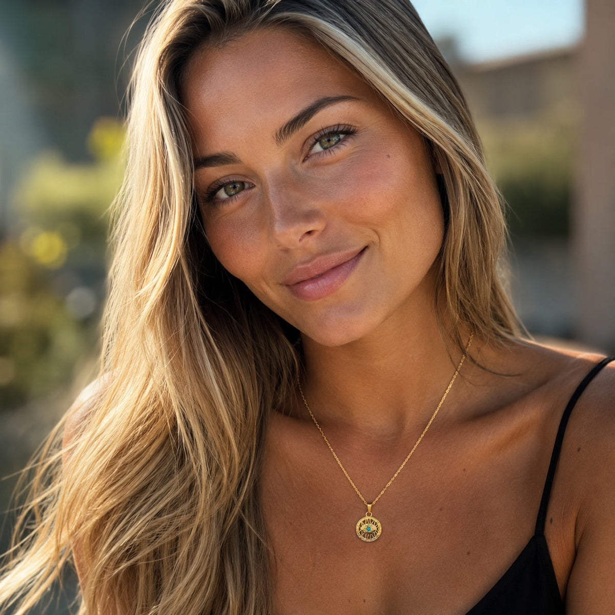 Evil Eye Charm Necklace