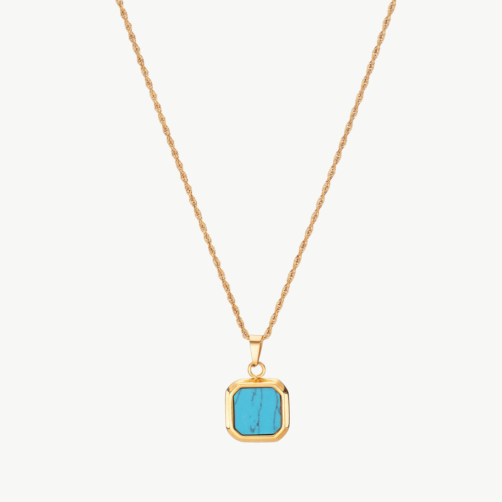 Turquoise Pendant Necklace