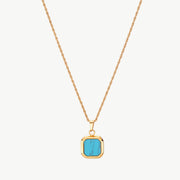 Turquoise Pendant Necklace