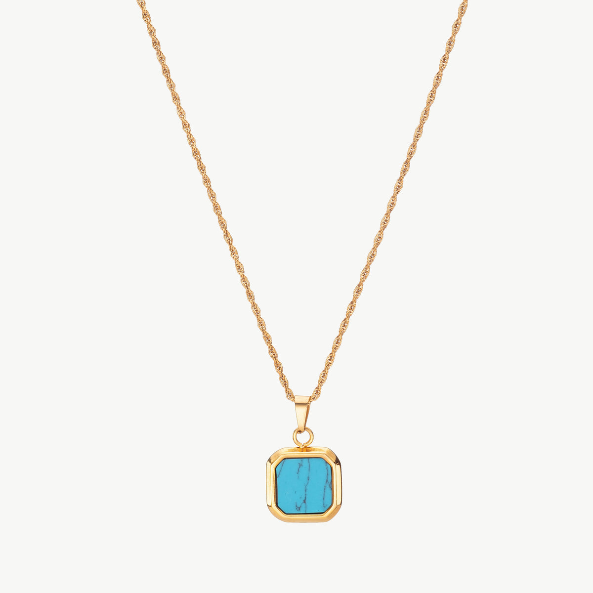 Turquoise Pendant Necklace