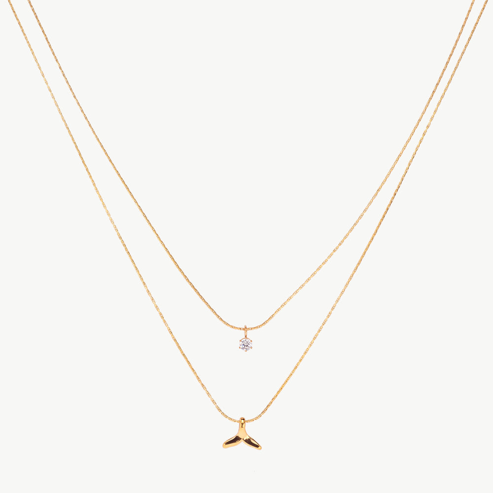 Whale Tail Necklace